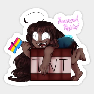 Herobette says Pansexual Rights Sticker